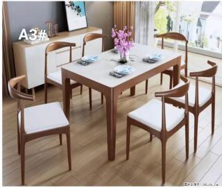 T08高级长方桌，胡桃色  1.35米带炉一桌四椅650元，现货11套。 - 杭州28生活网 hz.28life.com